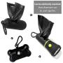 HaoDeng Dog Poop Bags, Extra Thick and Strong Poop Bags for Dogs, Guaranteed Leak-Proof, 15 Doggy Bags Per Roll, Each Dog Poop Bag Measures 9 x 13 Inches, 4 Rolls, 60 Bags