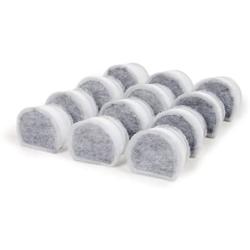 PetSafe Drinkwell Replacement Carbon Filters Compatible with PetSafe Ceramic and Stainless Steel Pet Fountains, for Water Dispensers, 4 Pack - PAC00-13906, 12 Pack - PAC00-16151