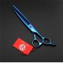 Purple Dragon 8 Inch Professional Pet Grooming Scissors Sets Dog Grooming Shear 1 Pc STRAIHT & 1 PcTHINNING & 2 Pcs Curved Scissors