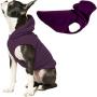 Gooby Dog Hoodie Fleece Vest - Pull Over Dog Jacket with Leash Ring - Winter Small Dog Sweater - Warm Dog Clothes for Small Dogs Girl or Boy Dog Vest for Indoor and Outdoor Use