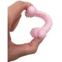 SSSFENG Puppy Teething Toys Dog Chew Toys Set with Cotton Rope for Puppies and Small Dogs Durable Rubber Interactive Dog Toy Tough Chewing Toy