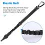 Dog Seat Belt, Upgrade 3-in-1 Adjustable Pet Safety Belt with Heavy Duty Hardware and Swivel Aluminum Carabiner, Buffer Strip to keep Cat & Dog Secure. Vehicle Seat Belt for Small Medium Large Dogs