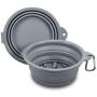 N/E Collapsible Dog Bowl Travel Pet Bowls Slow Feeder Pet Bowls Two in one Easy to Assemble and disassemble Easy to Carry