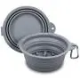 N/E Collapsible Dog Bowl Travel Pet Bowls Slow Feeder Pet Bowls Two in one Easy to Assemble and disassemble Easy to Carry N/E Collapsible Dog Bowl Travel Pet Bowls Slow Feeder Pet Bowls Two in one Easy to Assemble and disassemble Easy to Carry