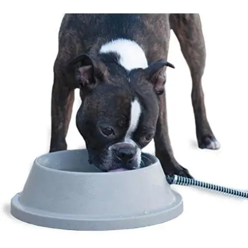 K&H Pet Products Thermal-Bowl Heated Cat & Dog Bowl 32oz. Slate Gray 12W K&H Pet Products Thermal-Bowl Heated Cat & Dog Bowl 32oz. Slate Gray 12W
