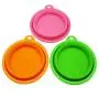 Alfie Pet - Set of 3 ROS Silicone Pet Expandable/Collapsible Travel Bowl - Size: 1.5 Cups Alfie Pet - Set of 3 ROS Silicone Pet Expandable/Collapsible Travel Bowl - Size: 1.5 Cups