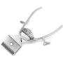 Dog Scissors - Kit Pet Hair Trimmer Shaver Razor Grooming Manual Clipper - Shears Coats Cutting Round Thick Poodle Hair Scissors Dogs Straight Face Large Grooming German Curve Sharpener S