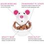 Li-HIM Pet Treat Ball, Interactive Cat Toys Treat Ball, Improve Intelligence IQ Puzzle Toy Suitable for Small and Medium Sized Kittens