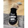 ChoChoCho Lucky Dog Hoodie Dogs Sweatshirt Pet Clothes Fashion Outfit for Dog Cat Puppy Small Medium