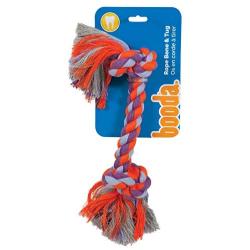 Aspen/Booda Corporation DBX50774 2-Knot Rope Bone Dog Toy, X-Large
