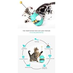 Cat Toy，Automatic Feeder, Interactive pet, Training cat Toy, Durable, Encourage Kitten to Play actively