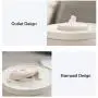 Cat Water Fountain, Silent Automatic Pet Circulating Water Dispenser, Automatic Ceramic Drinking Fountain for Cats Dogs (1.8L) Cat Water Fountain, Silent Automatic Pet Circulating Water Dispenser, Automatic Ceramic Drinking Fountain for Cats Dogs (1.8L)