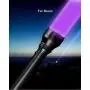 Tattu V2 Heavy-Duty UV Blacklight Flashlight 2-Cell D 3W Ultraviolet LED Lamp, Black Tattu V2 Heavy-Duty UV Blacklight Flashlight 2-Cell D 3W Ultraviolet LED Lamp, Black