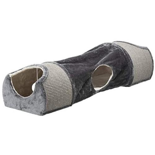 Royal Pet Club Cuddly Condos Gray, Joined by Tunnel, Sisal Scratching Surface Gray (43000)