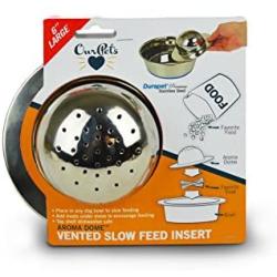 Our Pets Aroma Dome Insert Slow Feeder, Silver, Model:2400013087