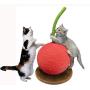 PetFun Cherry Cat Toy Scratching Post, 23-Inch Cat Tree & Tower with Natural Sisal-Covered Scratch Posts for Kittens | Fashion & Durable