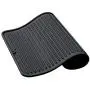 mDesign Premium Quality Square Pet Food and Water Bowl Feeding Mat for Dogs and Puppies - Waterproof Non-Slip Durable Silicone Placemat - Food Safe, Non-Toxic - Medium - Black mDesign Premium Quality Square Pet Food and Water Bowl Feeding Mat for Dogs and Puppies - Waterproof Non-Slip Durable Silicone Placemat - Food Safe, Non-Toxic - Medium - Black