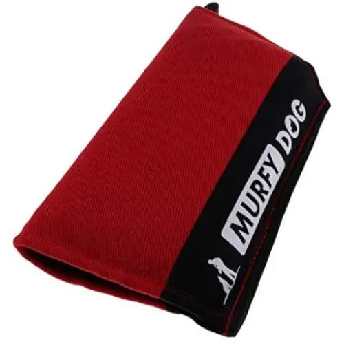 Fityle Handle Targeting Oxford Cloth Bite Tug Toy Dogs Bite Sleeve Arm Protection for Puppy Training, Red Fityle Handle Targeting Oxford Cloth Bite Tug Toy Dogs Bite Sleeve Arm Protection for Puppy Training, Red