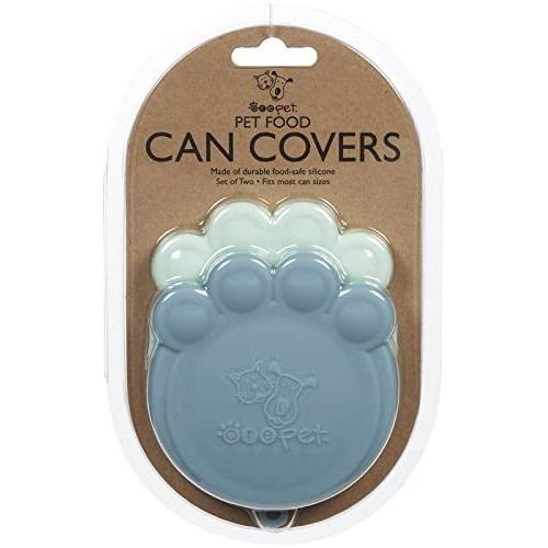 ORE Pet Pet Can Cover - Lt Blue & Blue - 2 Count