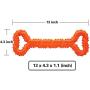 PEKUO Dog Toy for Aggressive Chewers, Durable Dog Toy for Changing Teeth for Energetic Dogs Medium Large Dogs