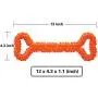 PEKUO Dog Toy for Aggressive Chewers, Durable Dog Toy for Changing Teeth for Energetic Dogs Medium Large Dogs
