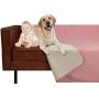 Ameritex Pet Bed Blanket Reversible 100% Waterproof Velvet Super Soft for Sofa and Bed