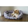 Rosewood Rosewood Padded Dogs Print Grey Mattress