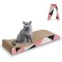 ComSaf MSBC Cat Scratcher Cardboard,Corrugated Scratch Pad, Cat Scratcher Lounge Bed for Furniture Protection, Cat Training Toy