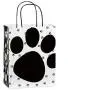 Dog Gift Bags Paw Prints 6 Count - Bags Only (Medium, Glossy Paws) Dog Gift Bags Paw Prints 6 Count - Bags Only (Medium, Glossy Paws)