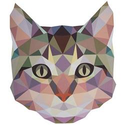 GreaterGood Artsy Kitty Pet Dish Mat