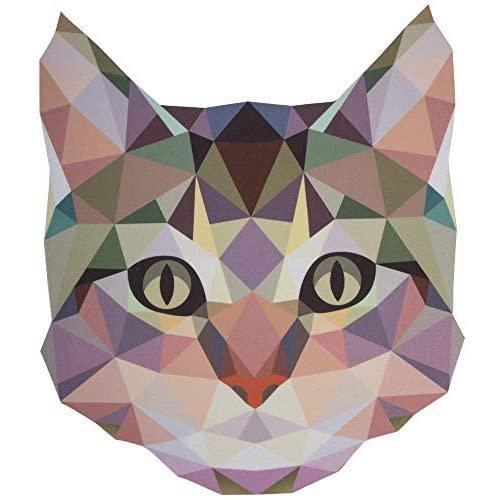 GreaterGood Artsy Kitty Pet Dish Mat