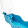 BOSHEL Dog Travel Water Bottle – Large Dog Water Bottle And Foldable Feeder - Approved Compact Dog Water Dispenser With Spill Proof Lid - Portable Pet Water Bottle And Cat Water Bottle + Belt Hook