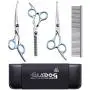 GLADOG Professional Grooming Scissors for Dogs with Safety Round Tips, 4 in 1 Dog Grooming Scissors Set, Sharp and Durable Pet Grooming Shears for Dogs and Cats GLADOG Professional Grooming Scissors for Dogs with Safety Round Tips, 4 in 1 Dog Grooming Scissors Set, Sharp and Durable Pet Grooming Shears for Dogs and Cats