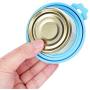 PetBonus Silicone Pet Can Covers, Dog Cat Food Can lids, Fit Multiple Sizes, BPA Free Dishwasher Safe