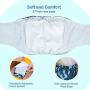 Pet Soft Washable Belly Bands (Pack of 3) - 2021 Latest Washable Male Dog Diapers, Comfort Reusable Male Dog Belly Wraps Diapers for Doggy Puppies (L, Army)