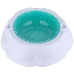 Ouzen Chilled Pet Cool Fresh Water Bowl for Dogs,Keeps Cold & Frosty for 8 hours