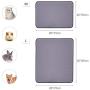 Pet Washable Pee Pads 2 Pack Waterproof Reusable Training Pads Super Absorbent Non-Slip for Dog Cat Guinea Pig Rabbit Playpen Housebreaking Indoor Potty Training Whelping Incontinence Travel