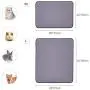 Pet Washable Pee Pads 2 Pack Waterproof Reusable Training Pads Super Absorbent Non-Slip for Dog Cat Guinea Pig Rabbit Playpen Housebreaking Indoor Potty Training Whelping Incontinence Travel Pet Washable Pee Pads 2 Pack Waterproof Reusable Training Pads Super Absorbent Non-Slip for Dog Cat Guinea Pig Rabbit Playpen Housebreaking Indoor Potty Training Whelping Incontinence Travel
