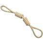 Franklin Pet Supply Natural Non-Toxic Rope Dog Toys – Hemp – Play Fetch – Tug of War – Dog Teething – Puppy Chew – 4 Pack