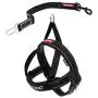 EzyDog Quick Fit No Pull Adjustable Harness Vest (Large, Black) and EzyDog Click - Car Seatbelt Harness Attachment (17.5in - 26in) EzyDog Quick Fit No Pull Adjustable Harness Vest (Large, Black) and EzyDog Click - Car Seatbelt Harness Attachment (17.5in - 26in)