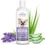 2-in-1 Oatmeal Dog Shampoo and Conditioner – All Natural Relief for Itchy, Dry, Sensitive Skin with Soothing Aloe Vera + Baking Soda + pH balanced. Get Smelly Dogs Coat Fresh and Moisturized, 16 oz