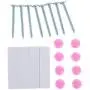 redcolourful Pink Pet Flap Dog Cat Door Pet Care Supplies Pet Toy S redcolourful Pink Pet Flap Dog Cat Door Pet Care Supplies Pet Toy S