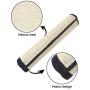 Onlup Small Sisal Mat, Small Sisal Mat for Cat with Magic Tape Durable Wall Mounted Scratching Pad Cardboard Scratcher Post Multifunctional for Cats to Rest Play Grind Claws 11.8x8in