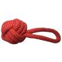 Large Dog 5 Pack Colorful Spiky Football, Chewy Tough Rope Toys and Ball - Great Big Dog Set