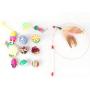 ocijf179 Pet Toy 12Pcs Sisal Spherical Balls Funny Interactive Mouse Cat Toys Gift Pet Supplies - 12pcs