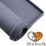 Hubulk Dog Cat Food Feeding Mat L (19''x12'') XL (24''x16'') or XXL (32X24) 0.5'' & 1'' inch Raised Edge Silicone Non Slip Waterproof Pet Food Mat Dog Bowl Placemat Large