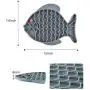 Fish-Shaped Cat Slow Feeder Pet Lick Mat Cat Puzzle Feeder for Dogs & Cats, Fun Alternative to Slow Feeder Cat Bowl, IQ Treat Mat, Anxiety Relief