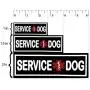 Dogline Service Dog Patch for Harness and Vest Removable 3D Rubber Patches Hook Backing for Small or Large Working Dogs Dogline Service Dog Patch for Harness and Vest Removable 3D Rubber Patches Hook Backing for Small or Large Working Dogs
