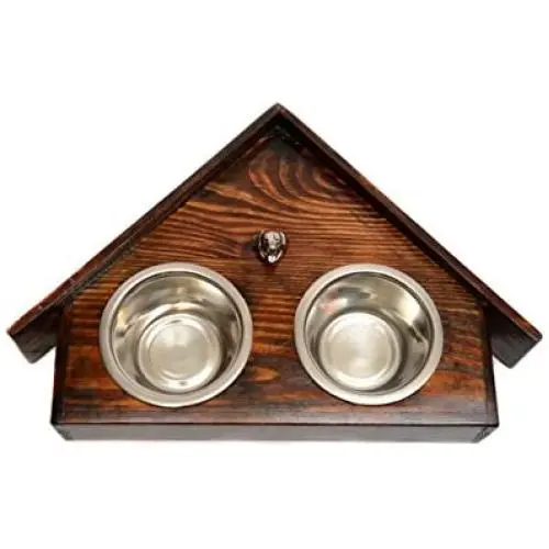 Rottweiler, a Dogs Bowl with a Relief from ArtDog Rottweiler, a Dogs Bowl with a Relief from ArtDog