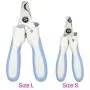 Novicey Dog Nail Clippers,Dog Nail Trimmer with Safety Guard to Avoid Over,Stainless Steel Razor Sharp Blades,Professional Grooming Tool at Home for Small Breed Dogs Cats